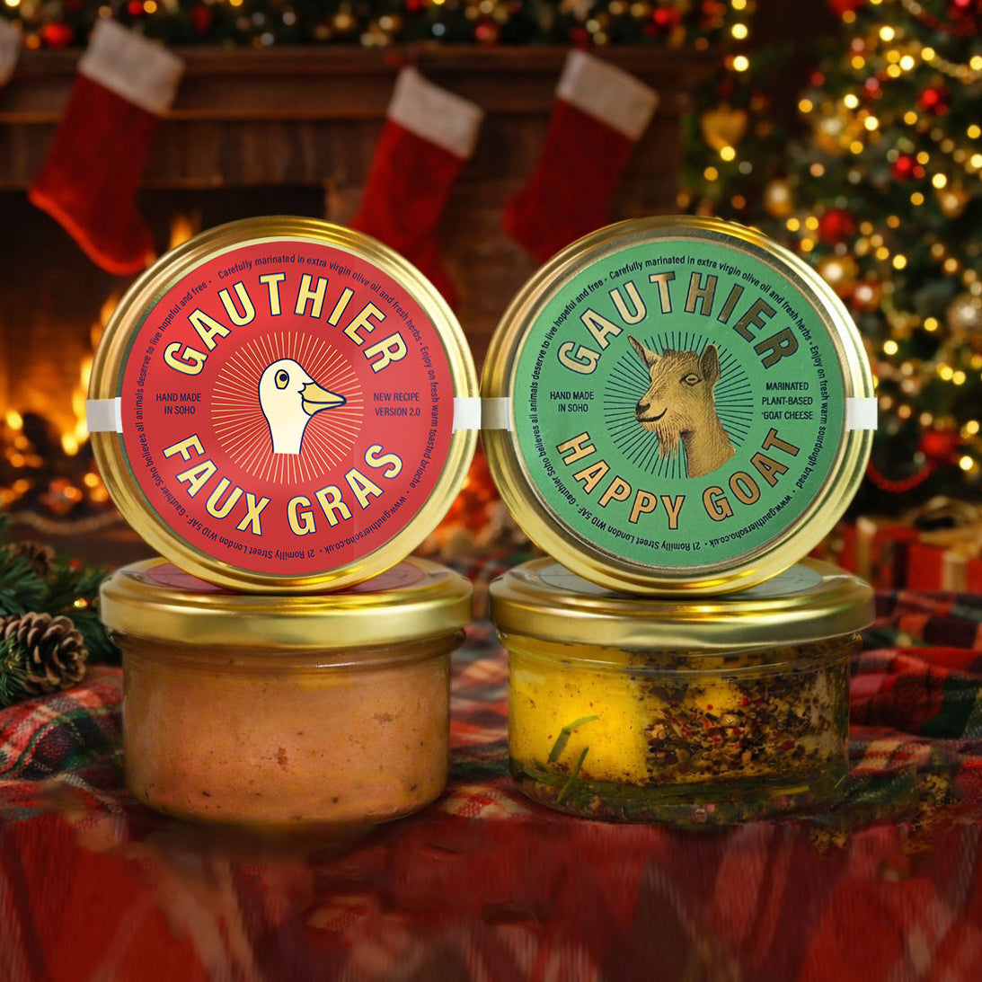 Gauthier Faux Gras / Happy Goat Cheese DUO PACK