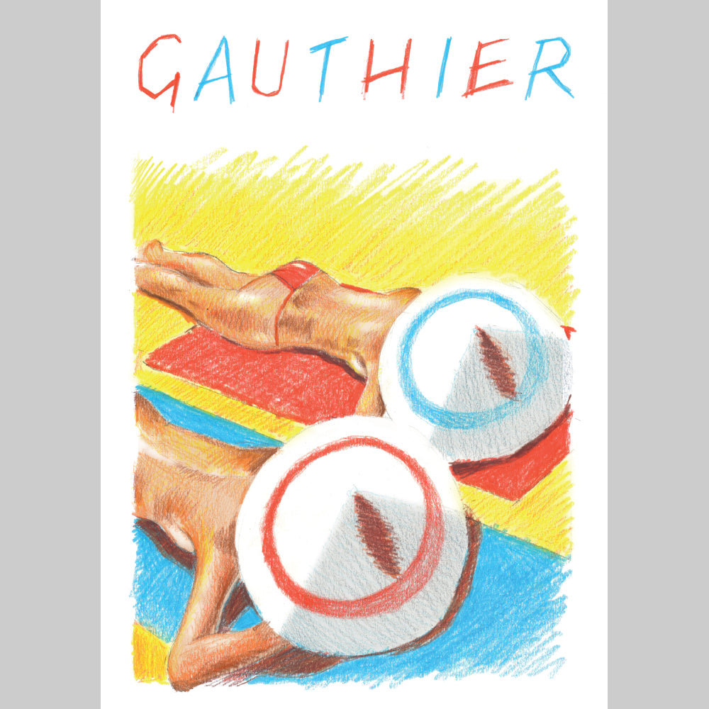 'Summer Beach' Summer 2018 Menu Print