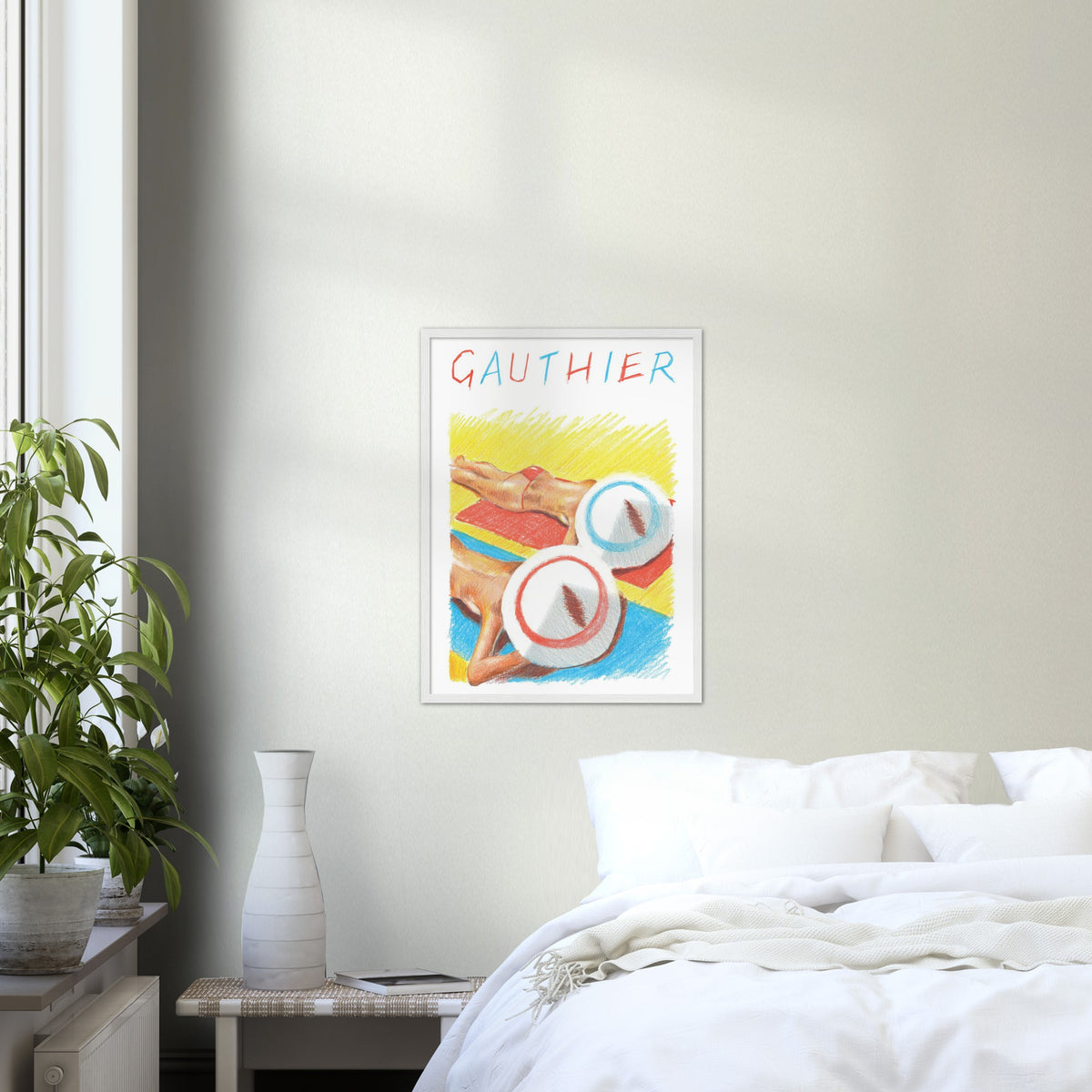 Framed print - Summer Menu Gauthier Soho